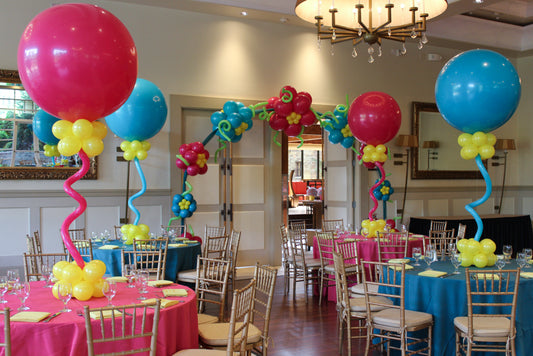 3 feet Balloon Centrepieces