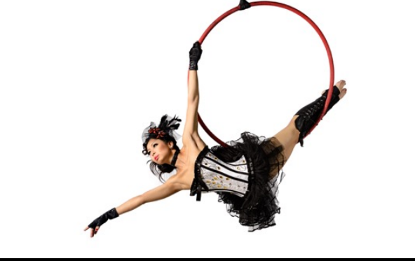 AERIAL HULAHOOP Acrobatics