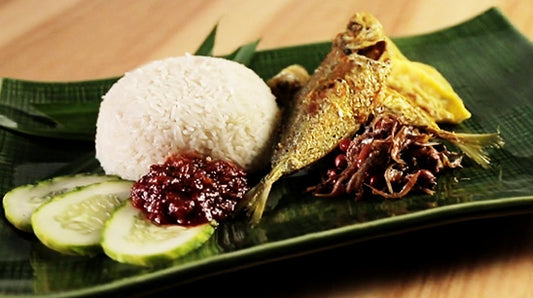 Fish Nasi Lemak (Pre-packed)