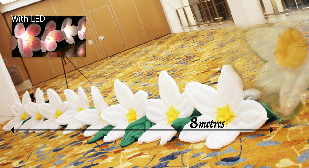 Inflatable Flower Walkway