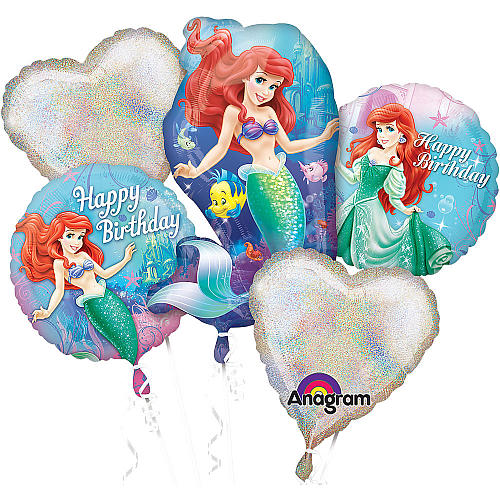 Little Mermaid Balloon Bouquet