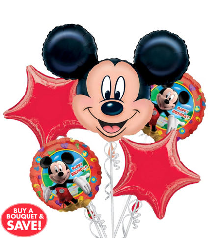 Mickey Mouse Balloon Bouquet