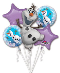 Olaf Balloon Bouquet