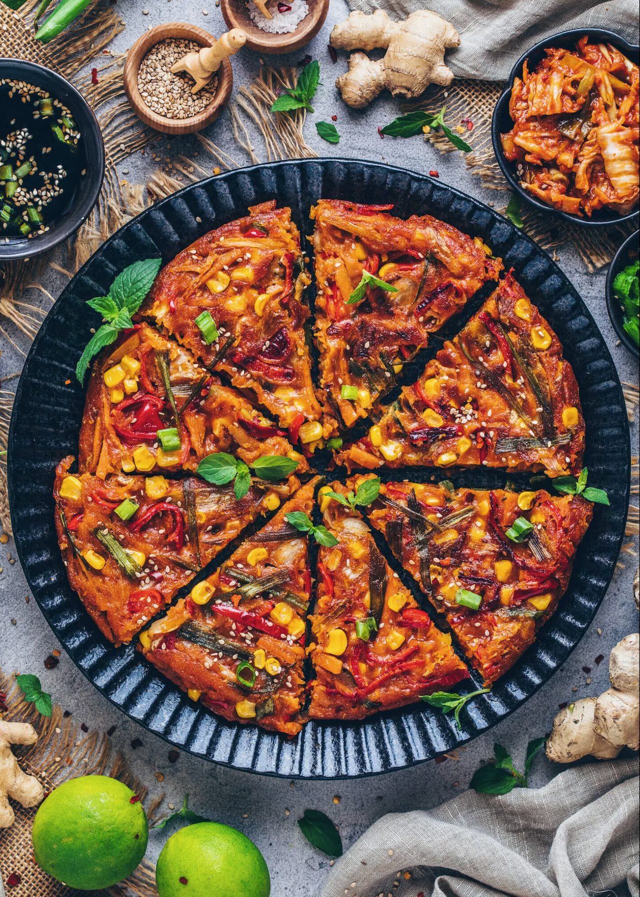 Kimchi Pancake - Kimchijeon