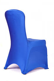 Blue Spandex Chair Cover