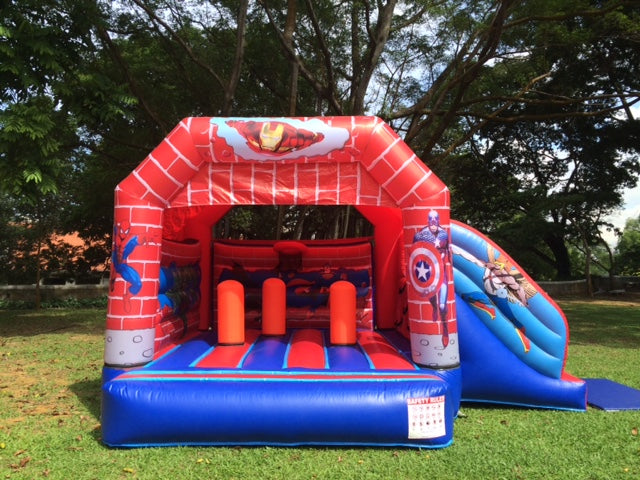 Super Hero Bouncy Castle