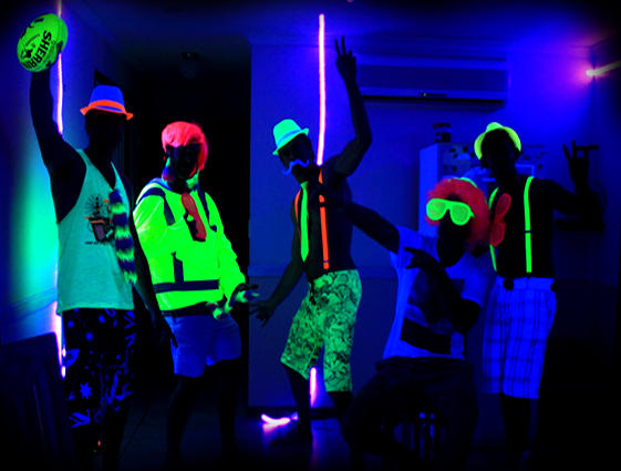 Purple Ultra Violet Light