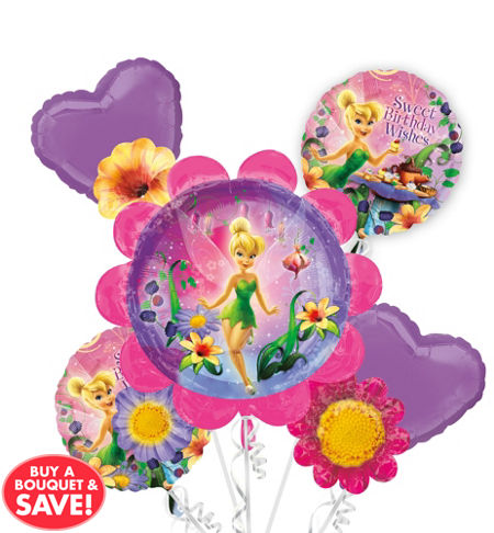 Tinkerbell Balloon Bouquet