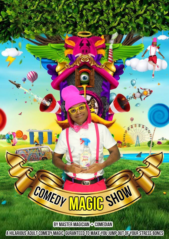 Adult Comedy Magic for Corporate Events